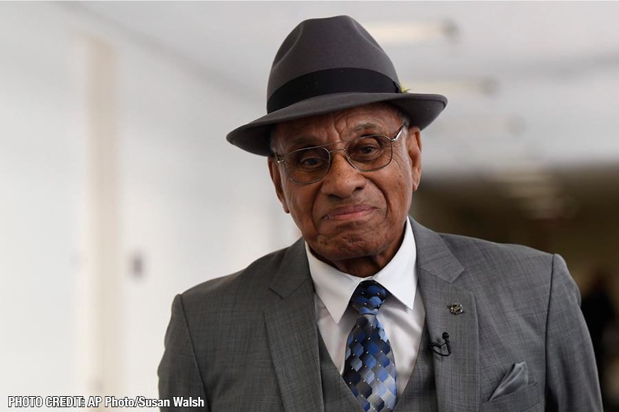 Hall of Famers Willie O'Ree